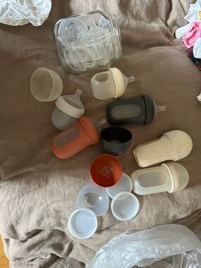 Boon Baby Bottles, Nipples and Snack Lids